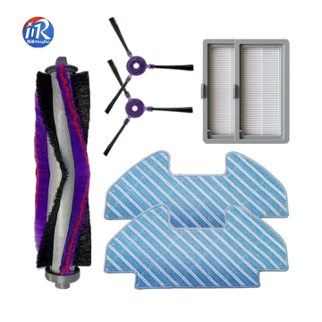 Hoofdzijde Borstel MOP-filter compatibel met Midea i5/i5c en Samsung Powerbot-E Robotische vacuüms