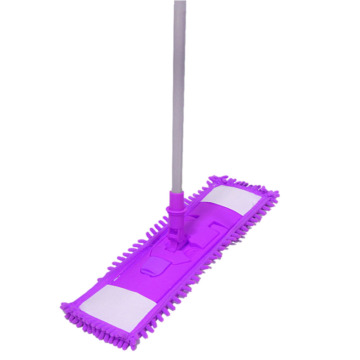 Teleskopik Swob ile Mikrofiber Düz Mop - 120cm uzunluğunda temizlik aracı