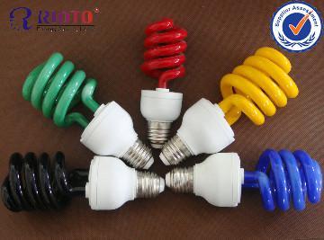 Factory 7w9w11w13w redgreenblueyellow EnergySavingLamp ISO9001