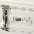 2024 Unisex Multi-Function Travel Luggage: Features USB Charging Cup Holders & Side Hook Boarding Design