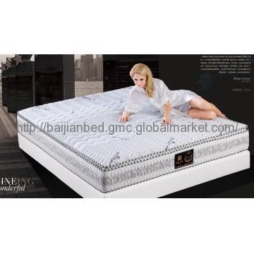 Continuous Spring Mattress, Bed Mattress, Bamboo Latex Mattress