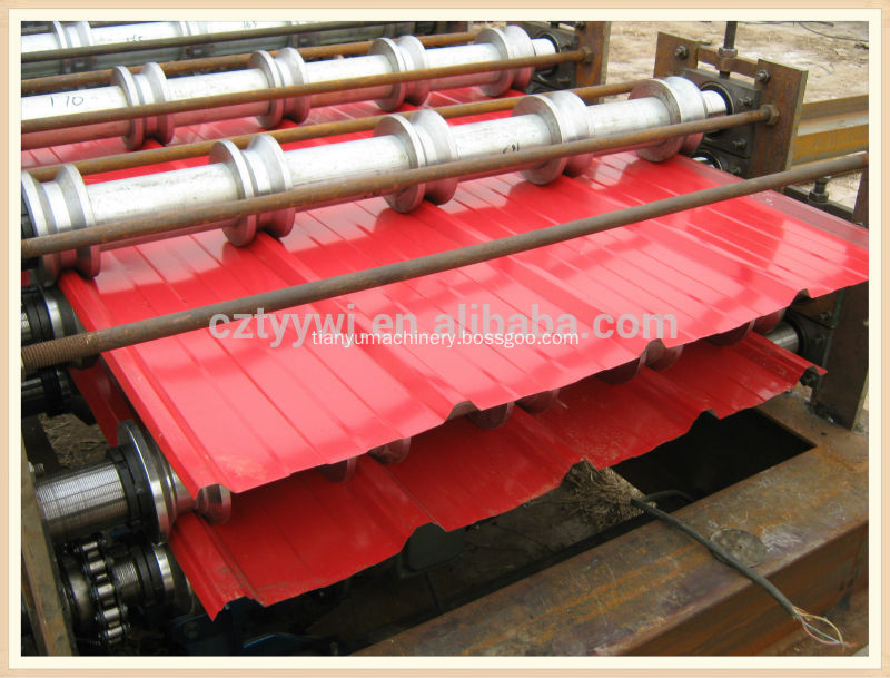 roof and wall double layer roll forming machine