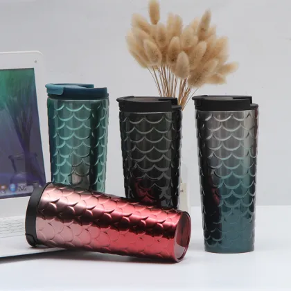 304 vacuum fish scale cup