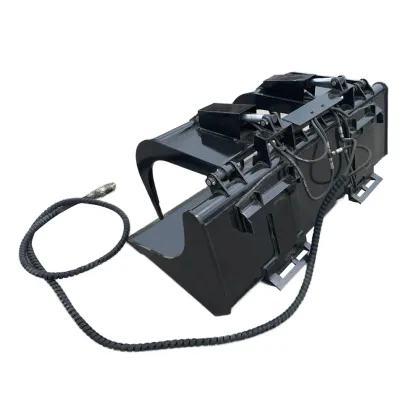 66" Root Grapple Bucket Rake for Heavy Equipment Grapples