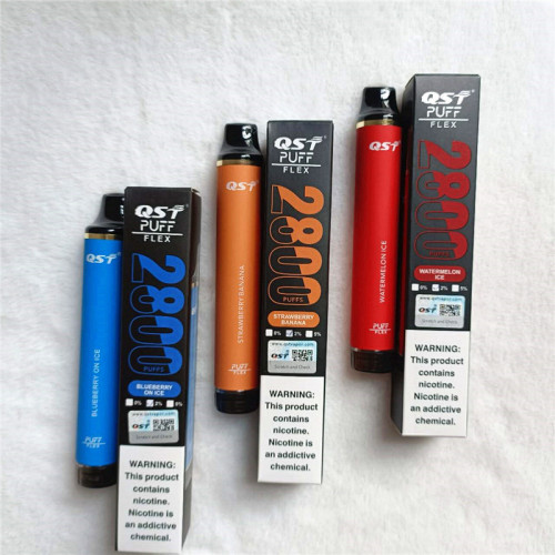 QST 퍼프 플렉스 2800 퍼프 vape e-cigarette