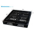 120x100cm heavy duty logistics HDPE pallets stackable