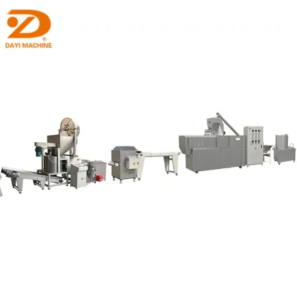 Automatic Discharge Frying Machine for Twist Fried Puffed Snacks and Corn
