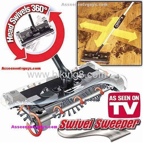 As Seen On Tv Rechargeable Cordless Swivel Sweeper , High Quality As Seen On Tv Rechargeable