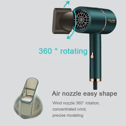 Pritech High Speed DC Motor Travel Size Hair Dryer with Cool Shot Function