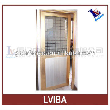 Aluminium no rust modern single swing door
