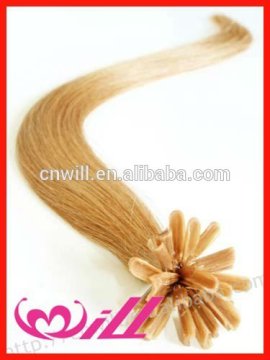 Silky Straight Color #613 Brazilian Hair Perfume Hair nail hair extension U-tip Hair Extension Remy Hair Extension