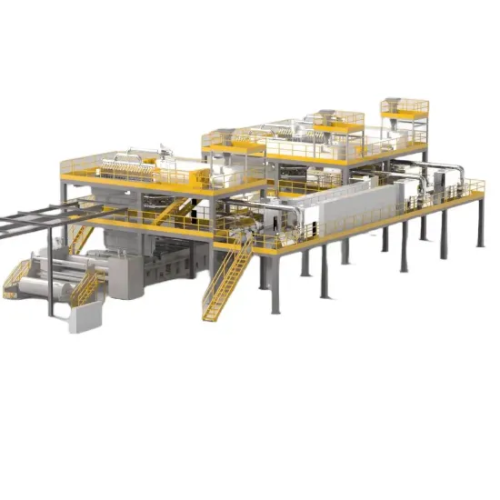 High Capacity Nonwoven Melt Blown Fabric Making Machine for Health Medical Materials