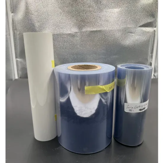 clear PVC for Thermoforming Pharma Blister Packaging