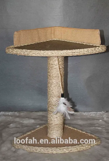 Multi-level leopard skin cat tree cat products