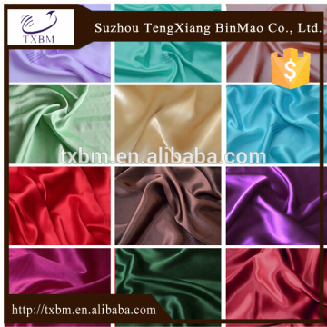 Customize 19, 22, 25 momme pure 100% charmeuse silk fabric