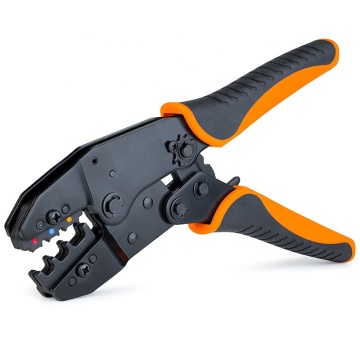Crimping Pliers Ratchet Terminal Crimper Tool Set for Insulated Connectors
