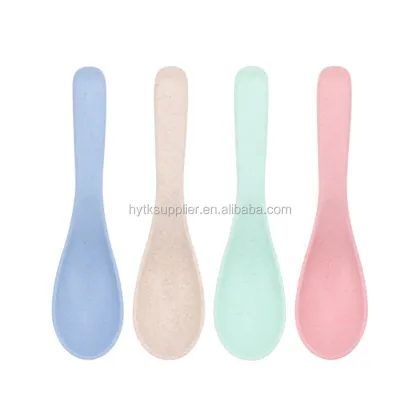 Low Price ODM Wheat Straw Spoon for Oatmeal