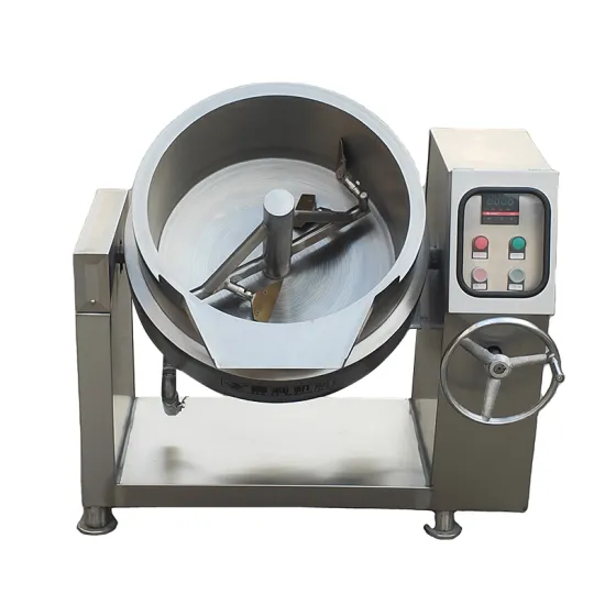 Commercial Electric Jam Boiling Kettle with Mixer