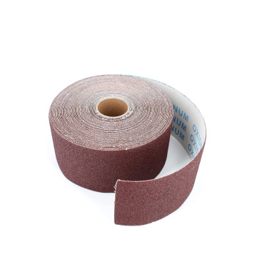 Emery Cloth Sandpaper 80 Grit - Strong Cloth Backing Roll for Wood Sanding