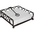 Black Scroll Collection Napkin Holder