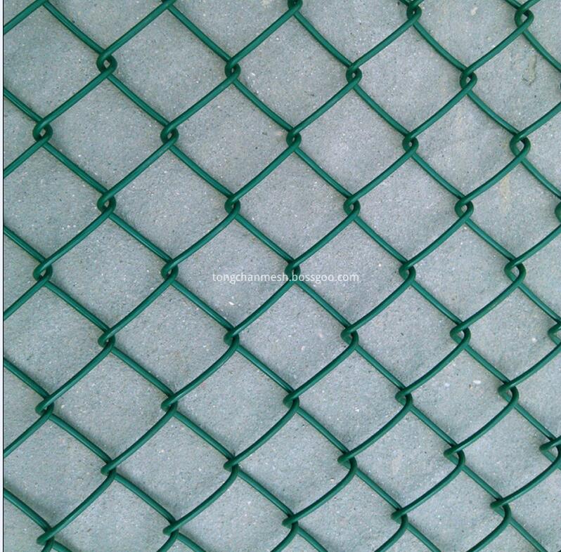 Mesh Link Chain PVC Coated