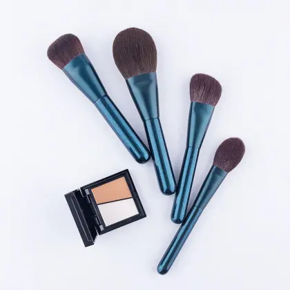 spiral makeup brush silicone glitter makeup brush