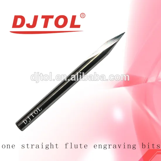 One straight flute engraving bits (A series) cnc milling bits