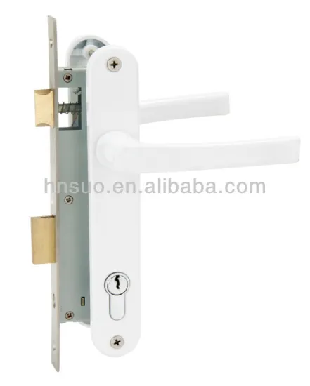 high quality zinc alloy door lock with handle