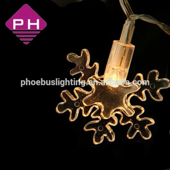 LemonBest - 2M x 1M 104 LED Snowflake lights Outdoor holiday String lights Party Christmas xmas String Fairy Wedding lights