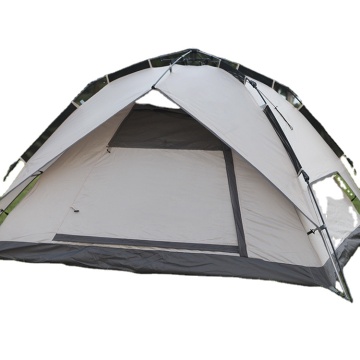 Family Outing Camping Tent: 3-Person Speed-Opening, Thickened Waterproof and Mosquito-Proof Four-Season Tent