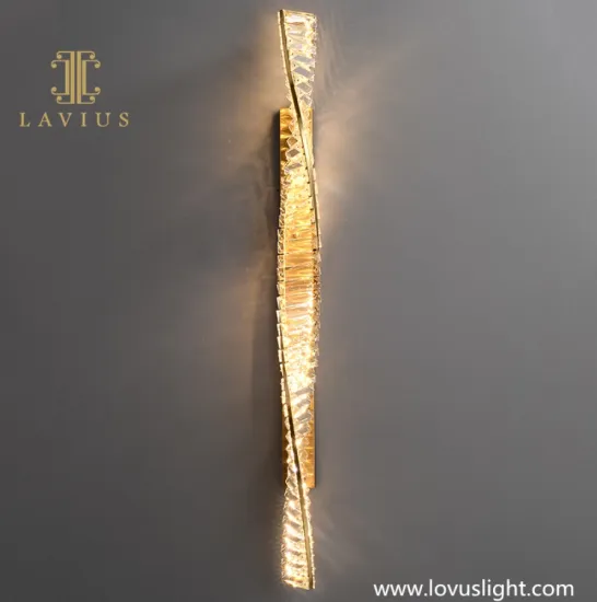 Crystal Wall Lamp with Modern Design