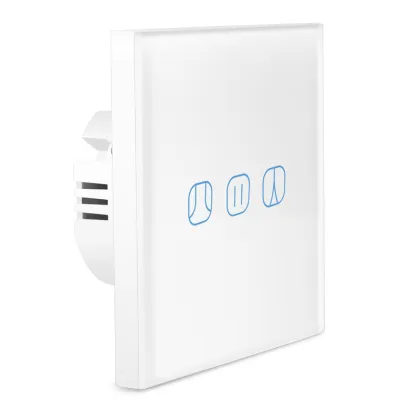EU UK Wifi Tuya Smart Life Remote Control Alexa Electric Curtain Window Shutter Smart Switch WiFi Controlled Curtain Switch