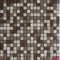 Classic 15mm Chip Stone Mix Glass Mosaic