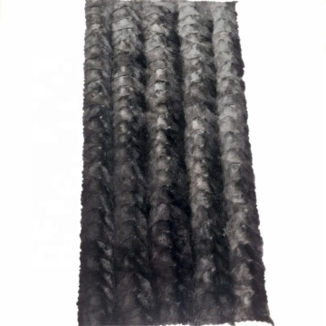 top quality natural mink fur skin mink fur plate