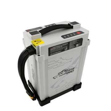 Tattu Pro Super Capacitor 22000MAH 51.8V 25C 14S1P AS150U-Fプラグ付きの大きなドローン用Lipoスマートバッテリーパック