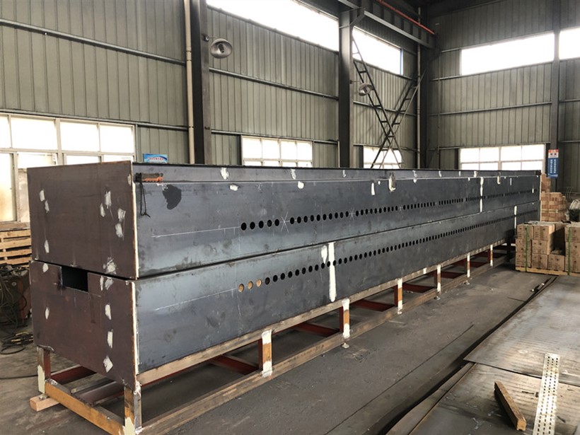 Net belt sintering furnace finished 