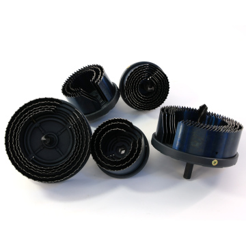 TOOLWAY Hex Shank Arbor Wood Hole Saw Cutter with HSS Pilot Drill: Deep-Cup Design for Precision Cutting