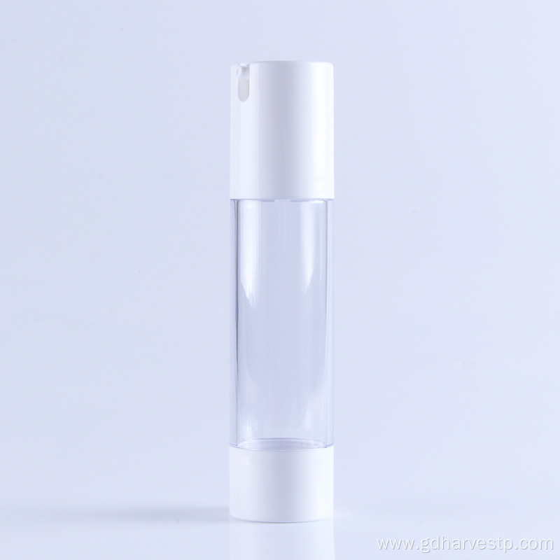 Plastic Cosmetic 50ml Lotion Pump Bottle Airless Containers