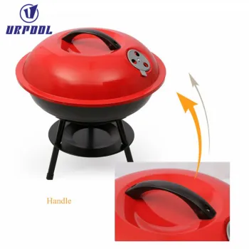 Korean Stainless Steel BBQ Grill Smoker Kit with 14 Barbecue Accessories