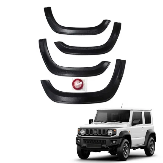 OEM Design Wheel Fender Flare Texture Black for Suzuki Jimny JB64 4x4 (2018-2020) - Auto Exterior Accessories