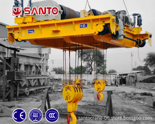 Best Price Industrial Double Girder Electric Overhead Crane Lifting Machine (5ton-100ton)