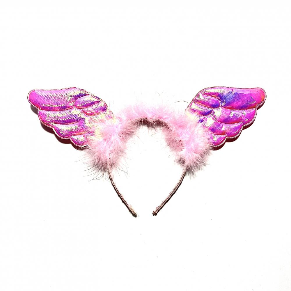 angel wing feather hairband