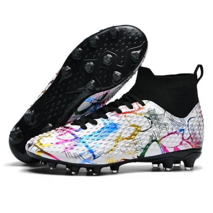 New Long Spike Football Shoes | Fashionable Low Top Grass Training Shoes