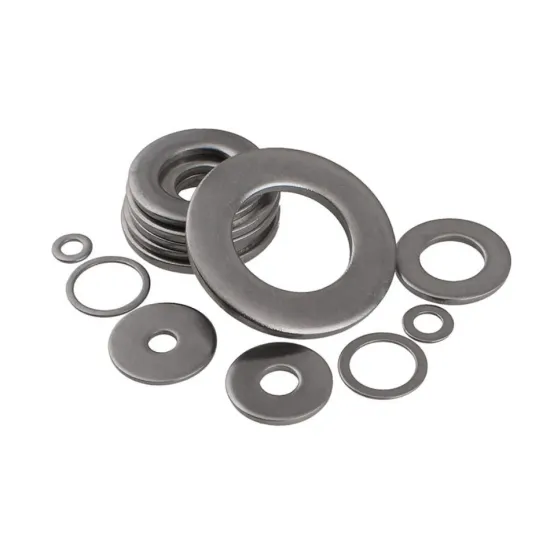 Flat Washers DIN125 M3 M4 M5 M6 M8 M10 M12 M14 M16 M18 M20 304 Stainless Steel Plain Gasket Pad Thickness 1mm