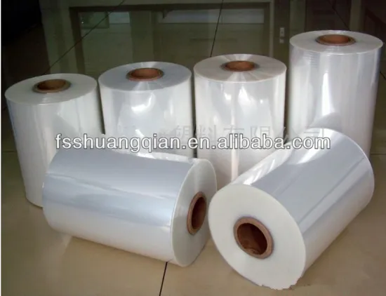 SQ polyolefin packaging shrink film tubular type