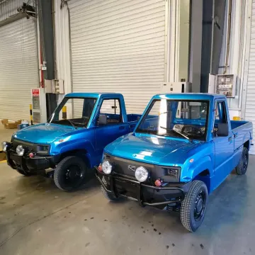 2023 New Electric Mini Truck with Cargo Box New European K Electric Pickup