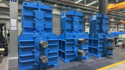 Rolling mill gearbox reducers