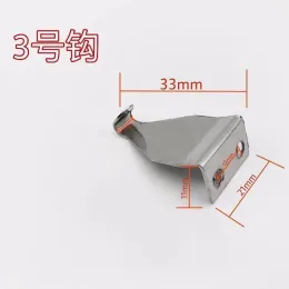 Bent Window Hook and Keeper Plate Set