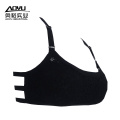 Young Women Seamless Black Yoga Wear Sports Bra