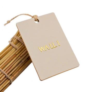Custom Logo Hangtags for Clothing - RL1523 2023 Hot Sale Dress Labels